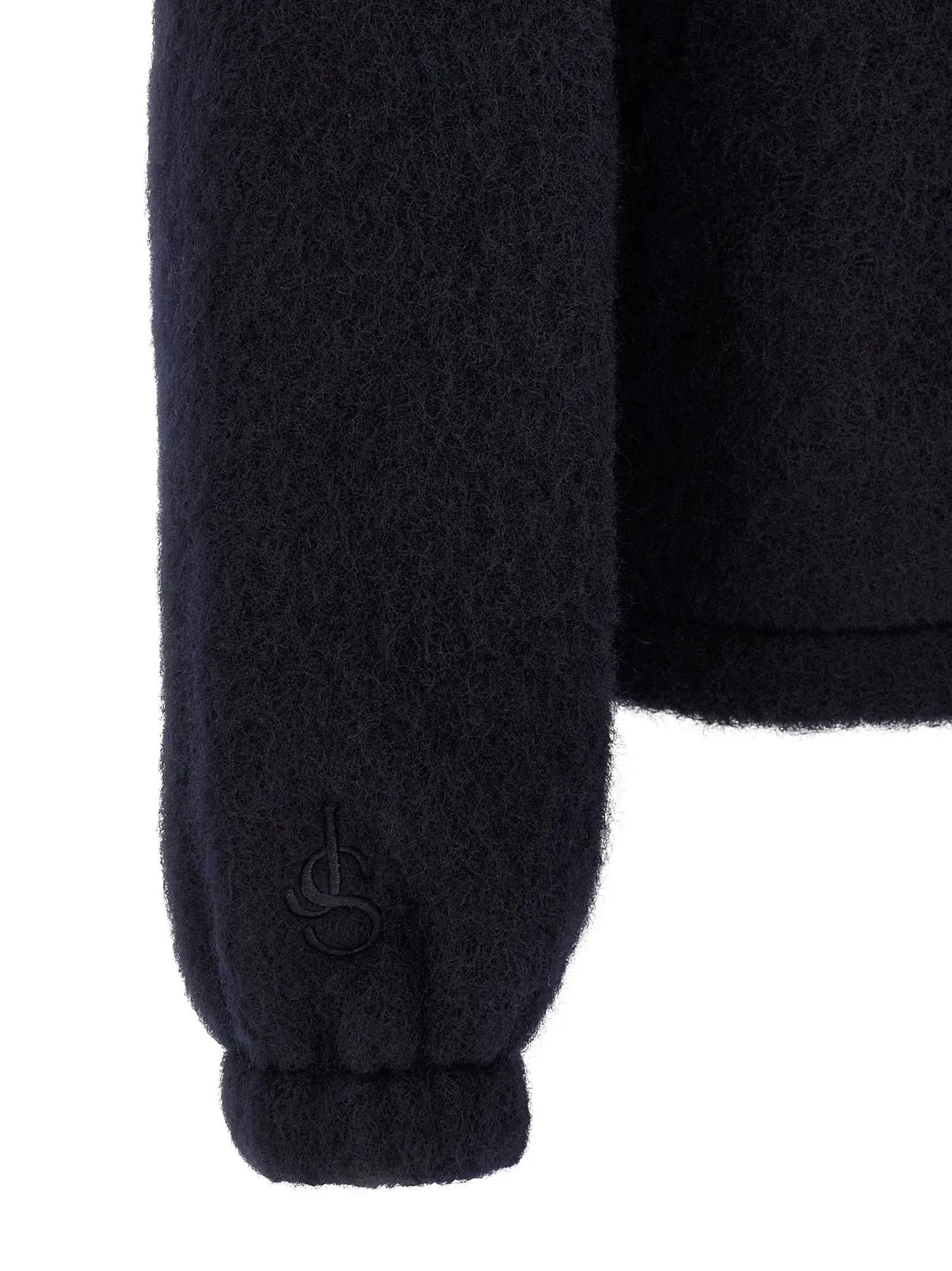 Jil Sander Blue Wool Sweatshirt