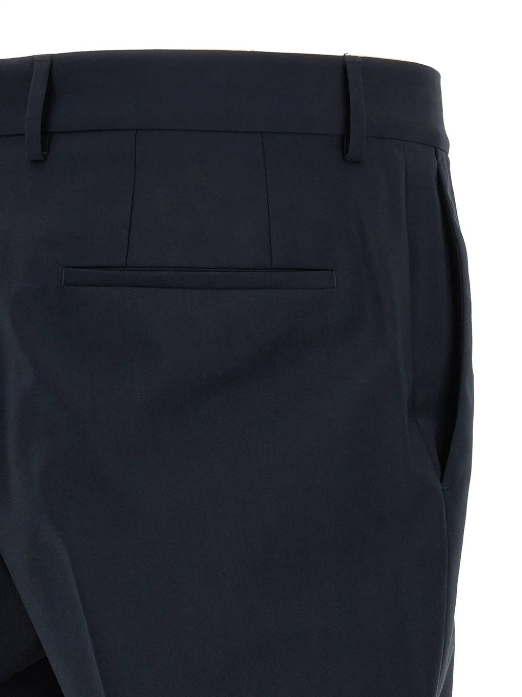 Hugo Boss Blue Virgin Wool Two-Piece Suit