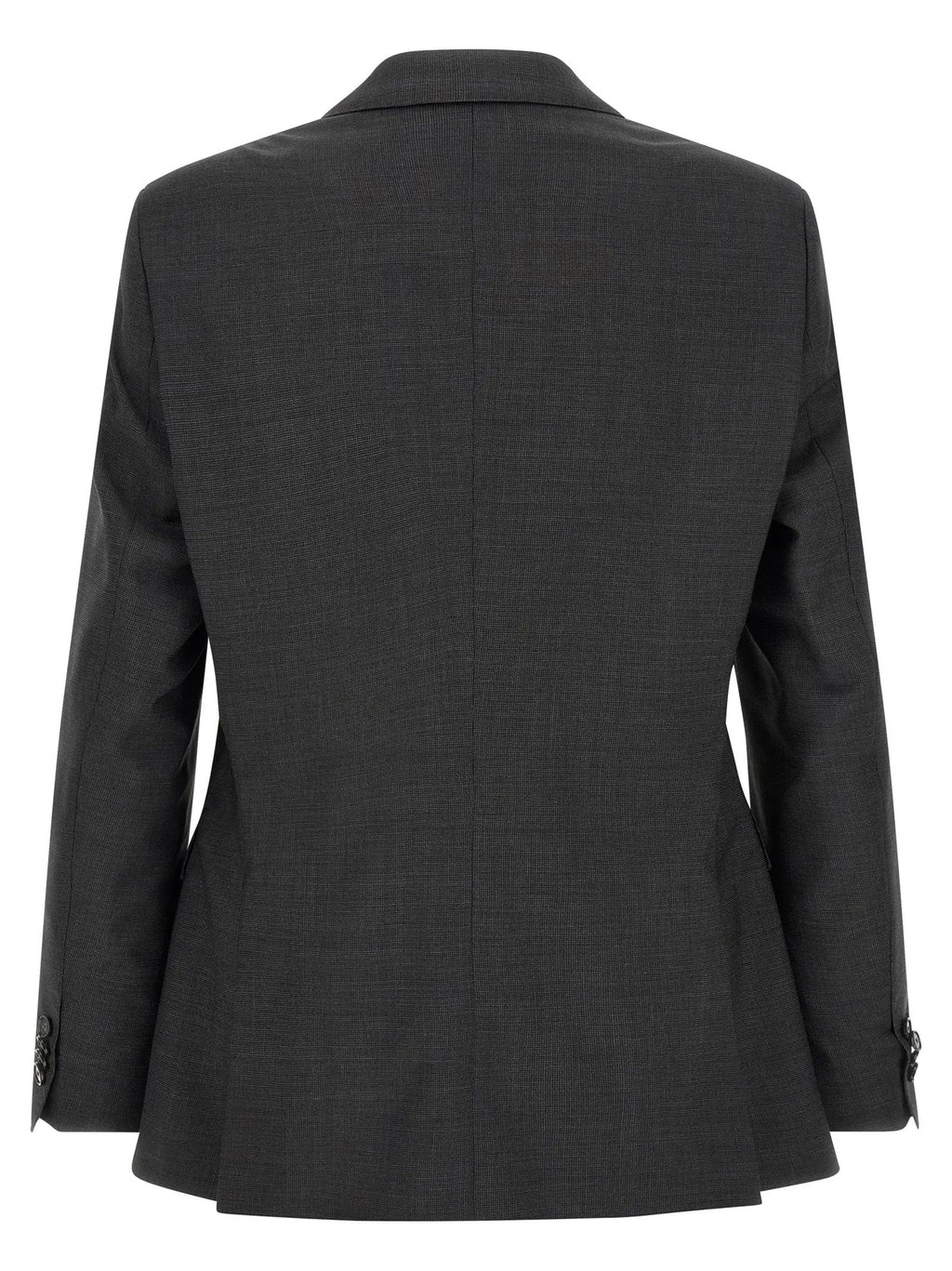 Hugo Boss Gray Virgin Wool Two-Piece Suit