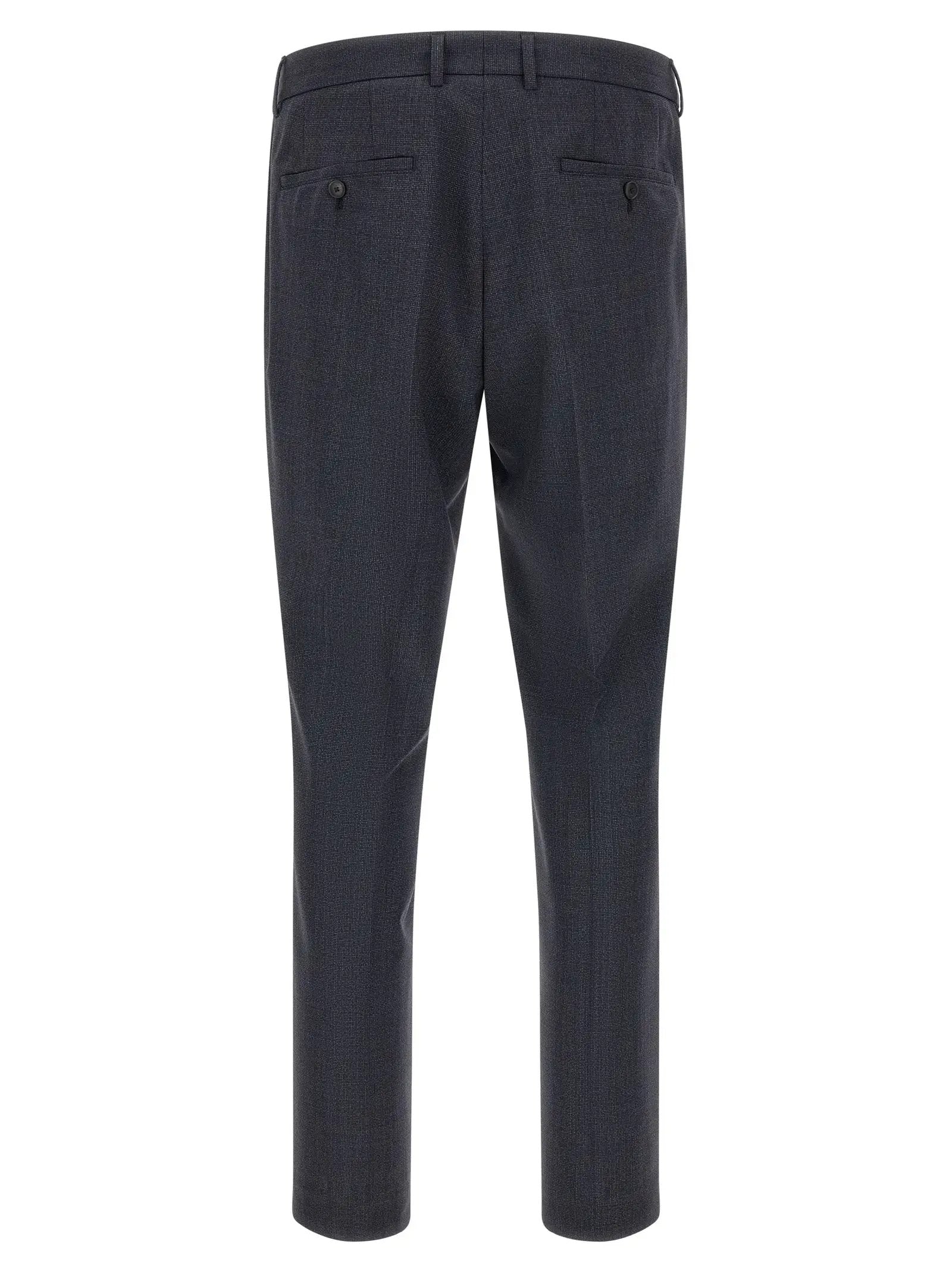 Hugo Boss Blue Polyester Two-Piece Suit