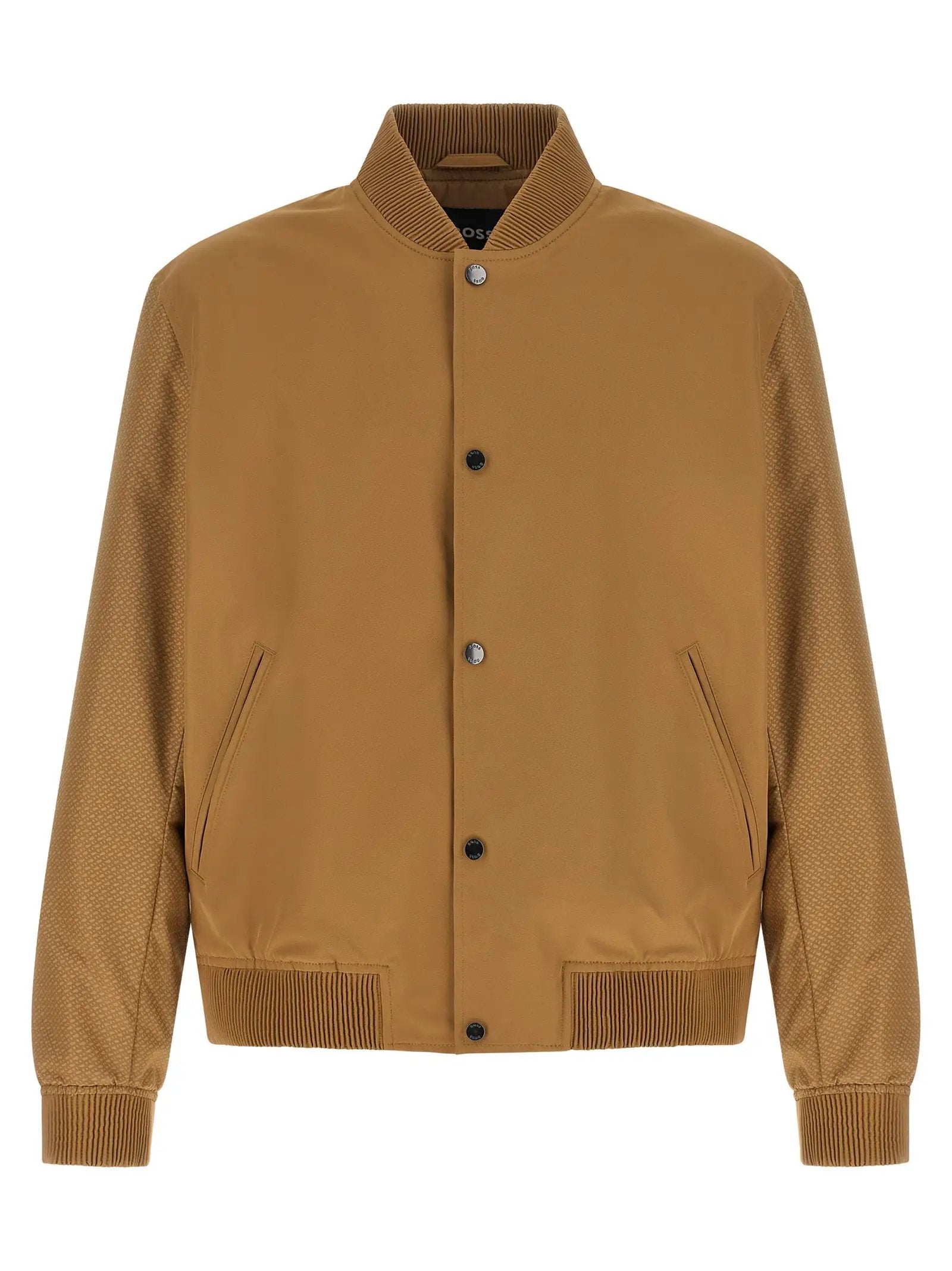 Hugo Boss Beige Polyester Bomber