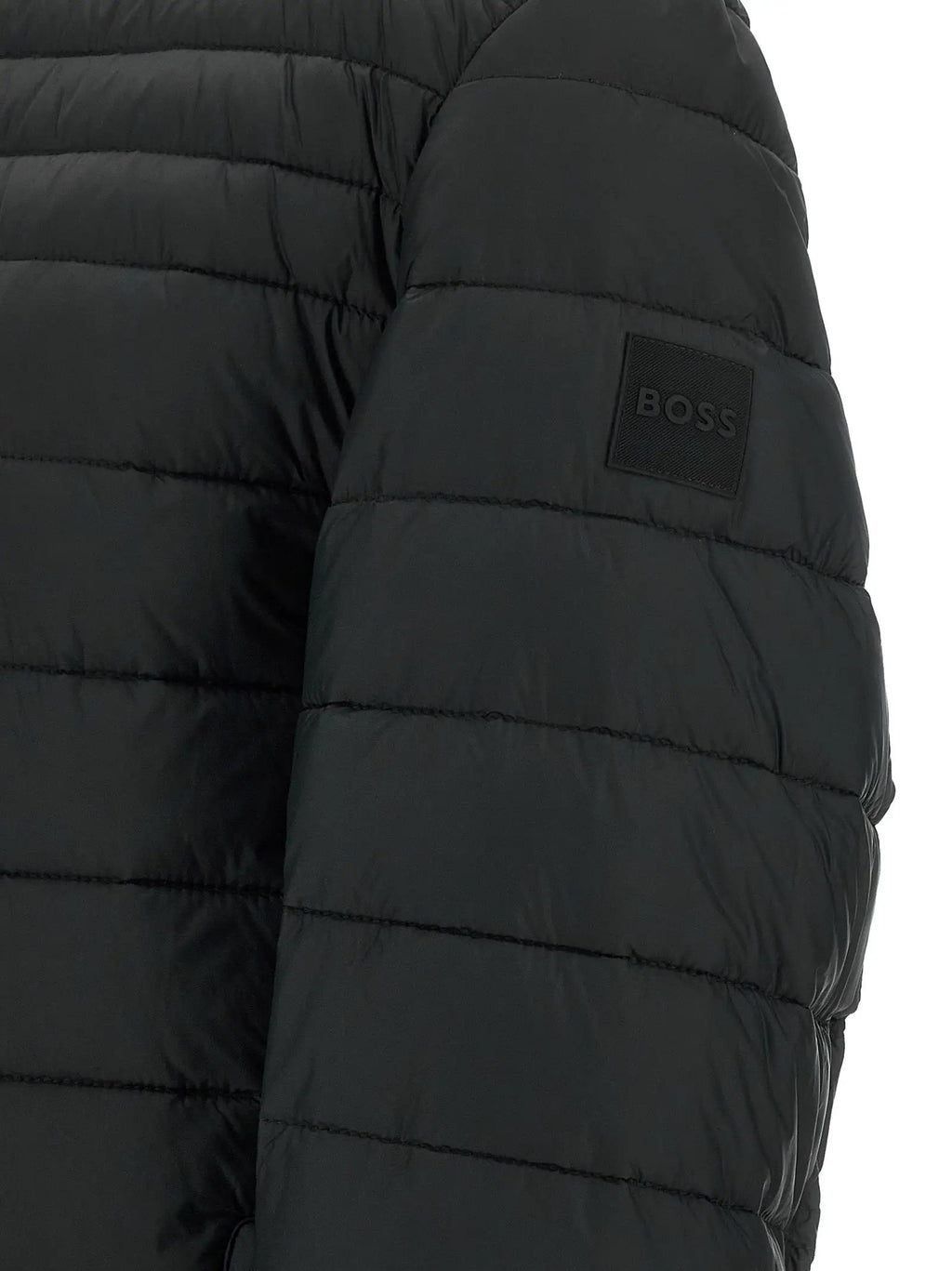 Hugo Boss Black Recycled Polyamide Full-Length Jacket