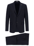 Pal Zileri Blue Wool Suit