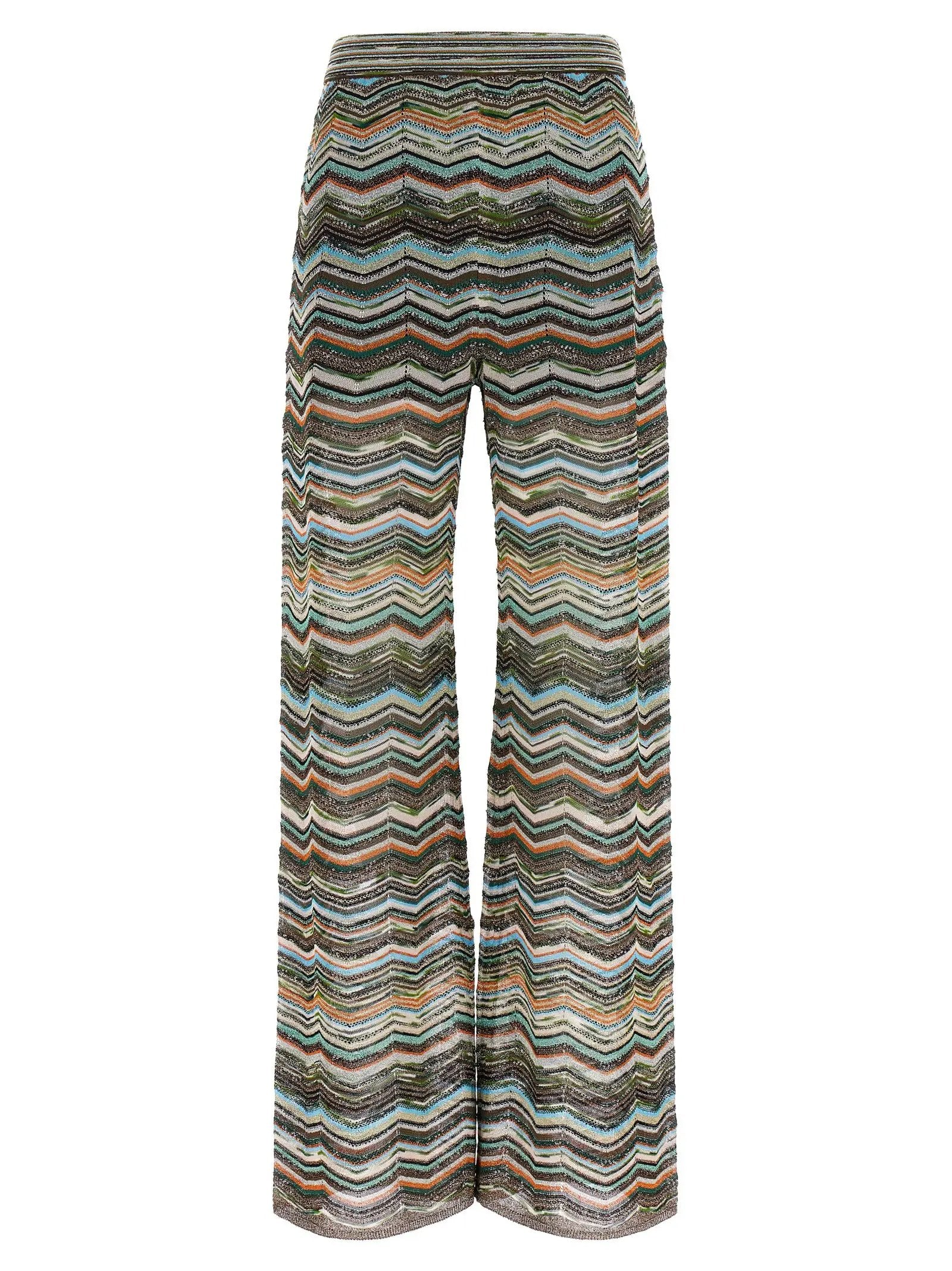 Missoni Missoni Multicolor Viscose Flared Pants