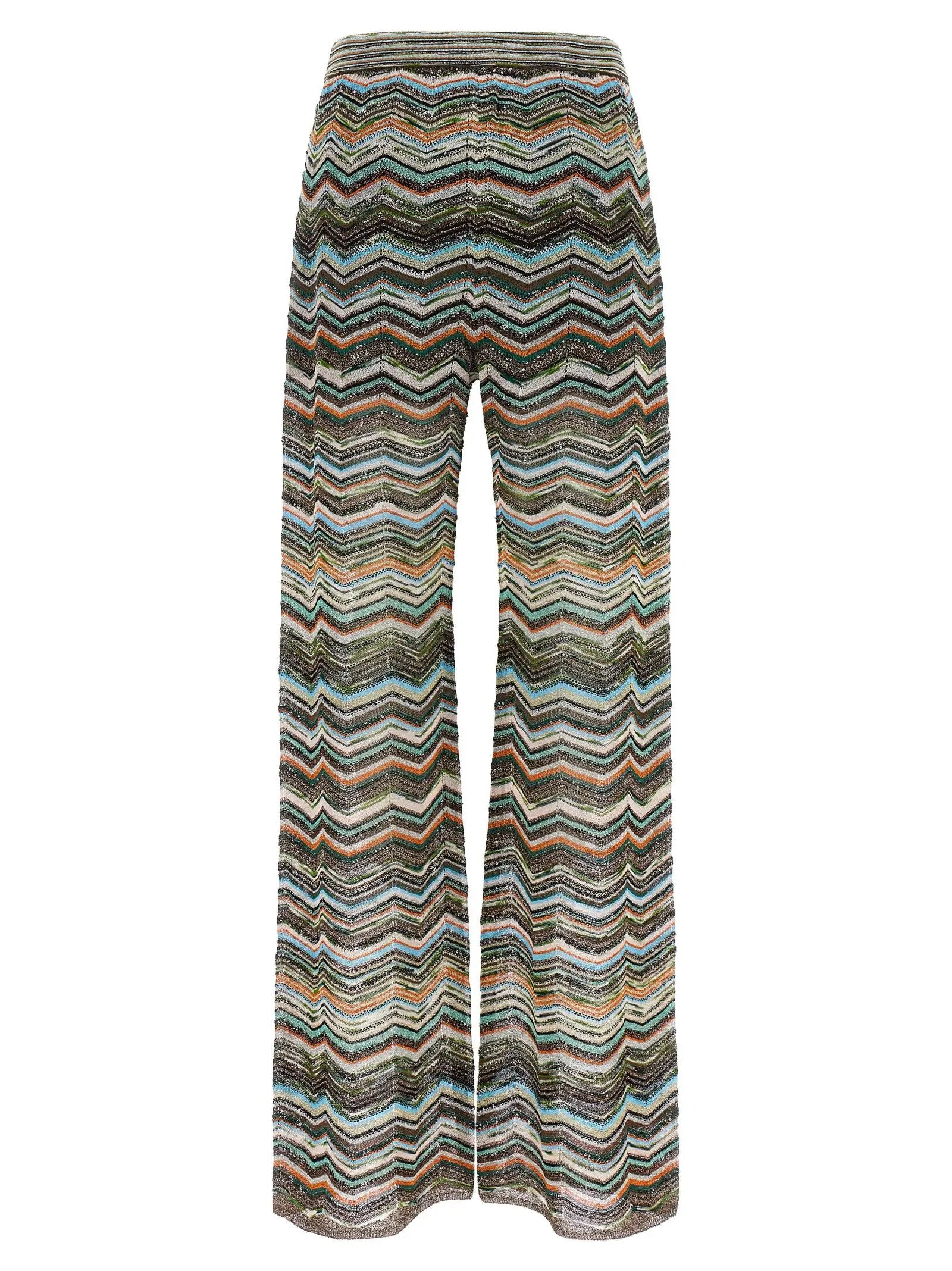 Missoni Missoni Multicolor Viscose Flared Pants