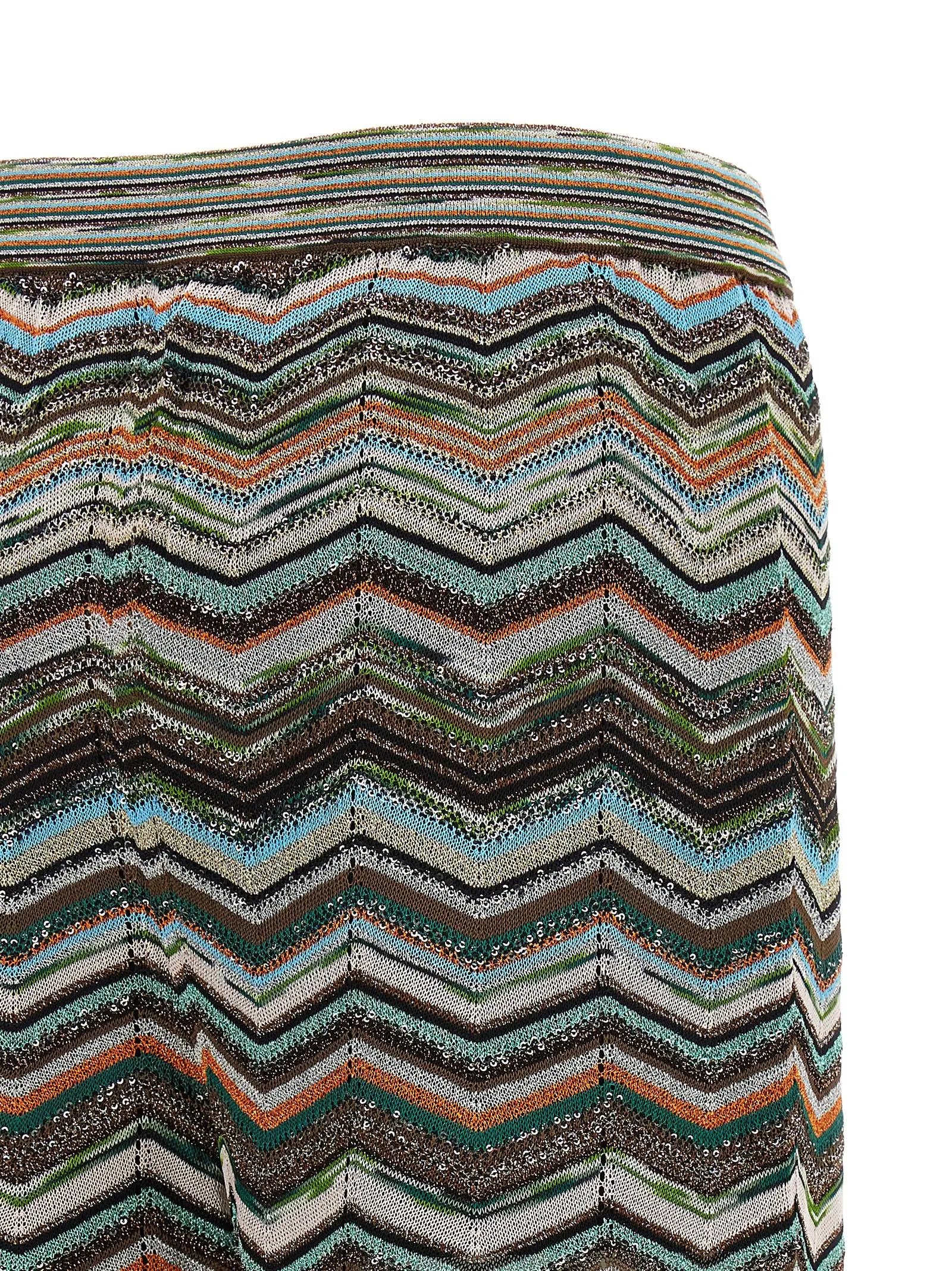 Missoni Missoni Multicolor Viscose Flared Pants