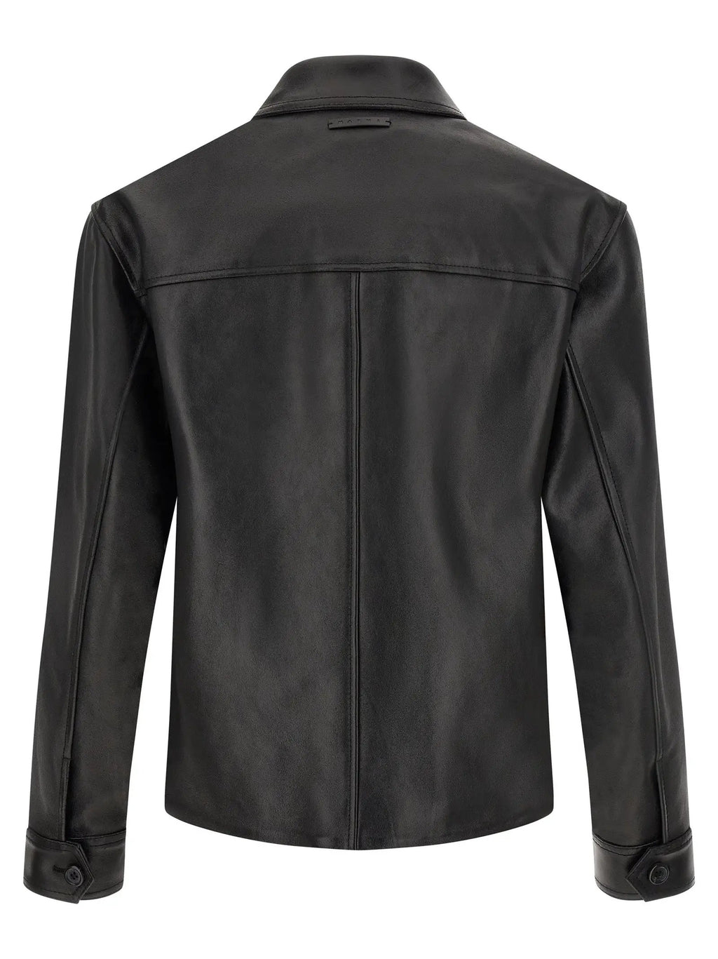 Marni Multicolor Calfskin Leather Jacket