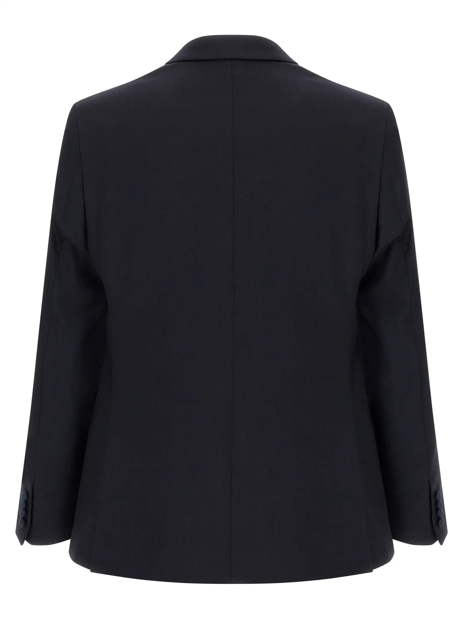 Pal Zileri Black Wool Two-Piece Suit