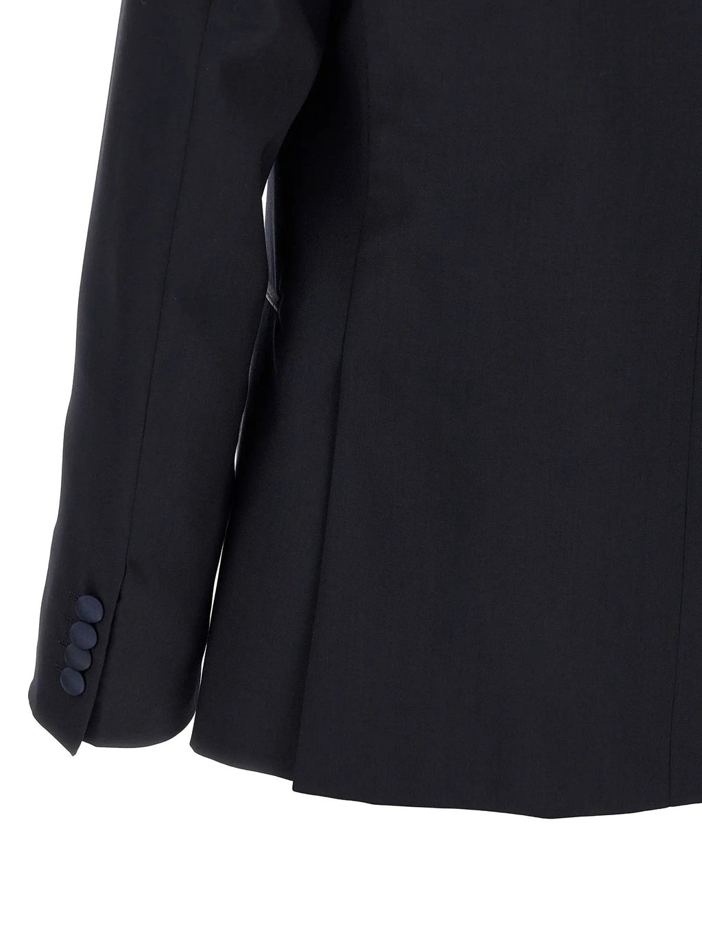 Pal Zileri Black Wool Two-Piece Suit
