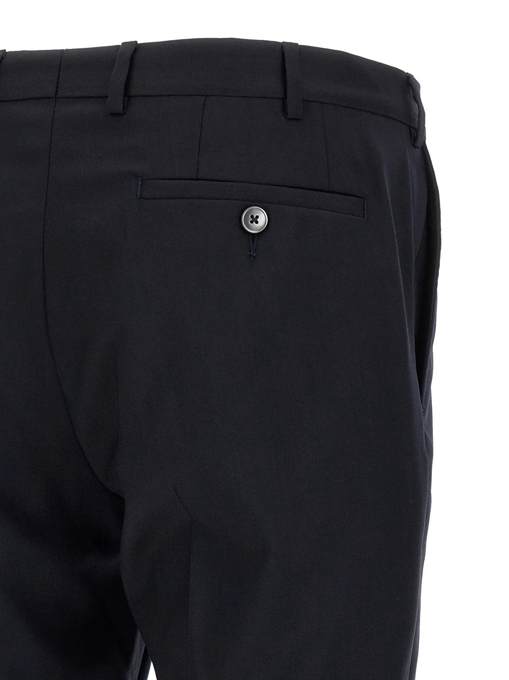 Pal Zileri Black Wool Two-Piece Suit
