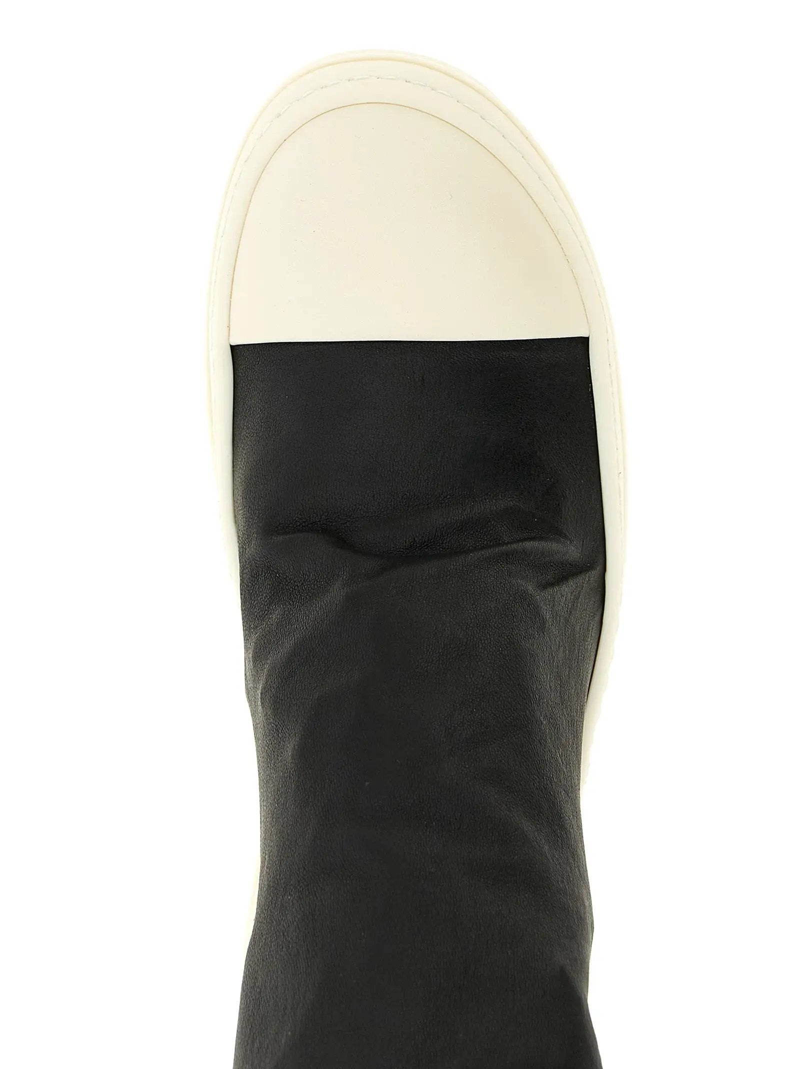 Rick Owens Black Lamb Leather Over The Knee
