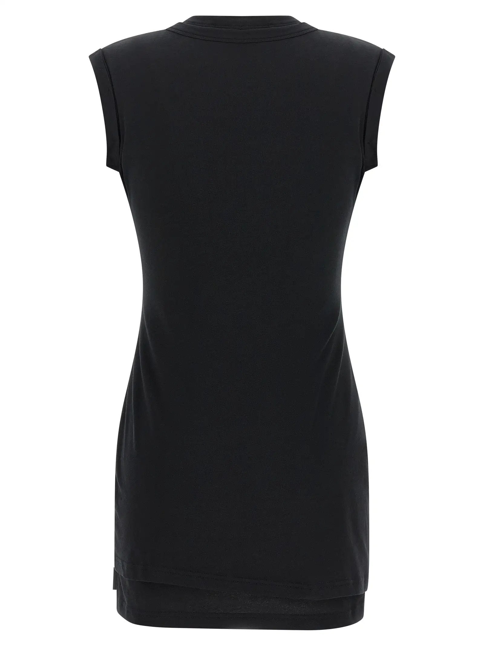 Alexander Wang Black Cotton Short Dress