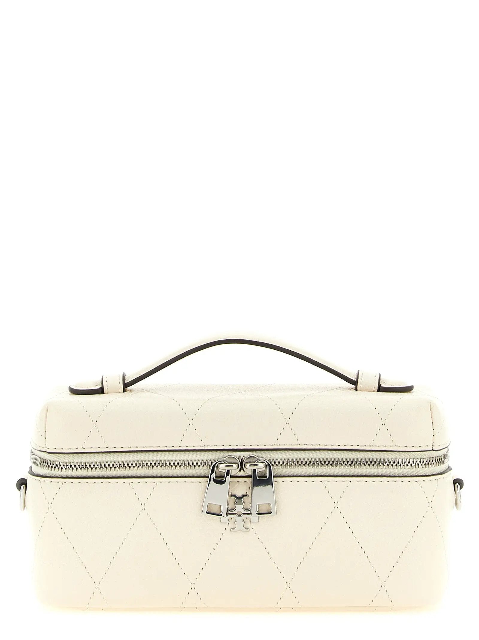 Tory Burch White Cowhide Crossbody Bag