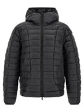 Diesel Black Polyester Full-Length Jacket