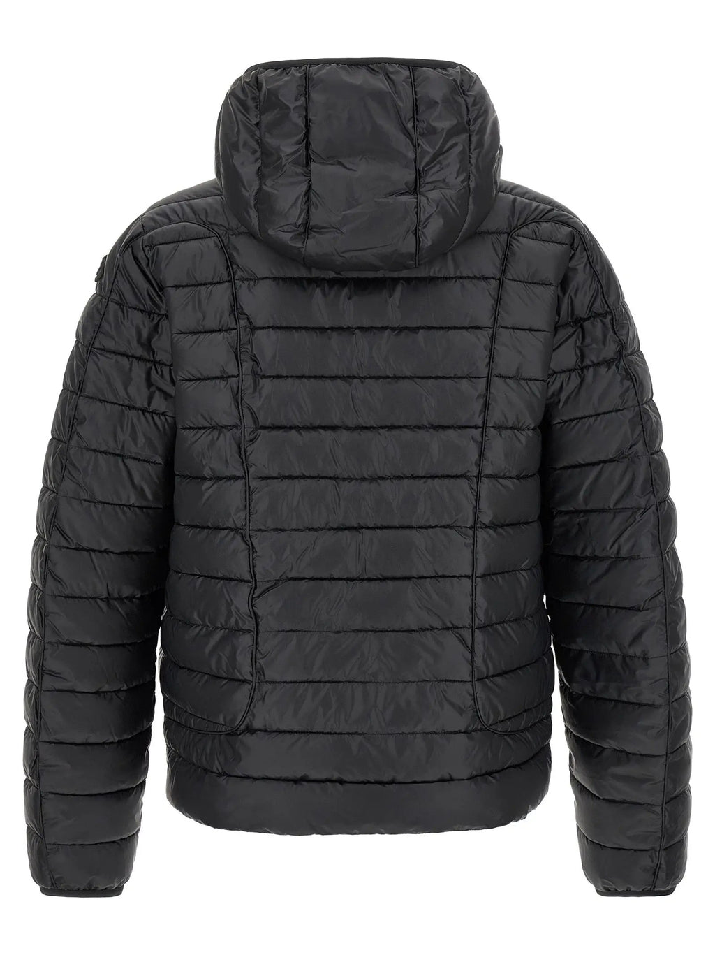 Diesel Black Polyester Full-Length Jacket