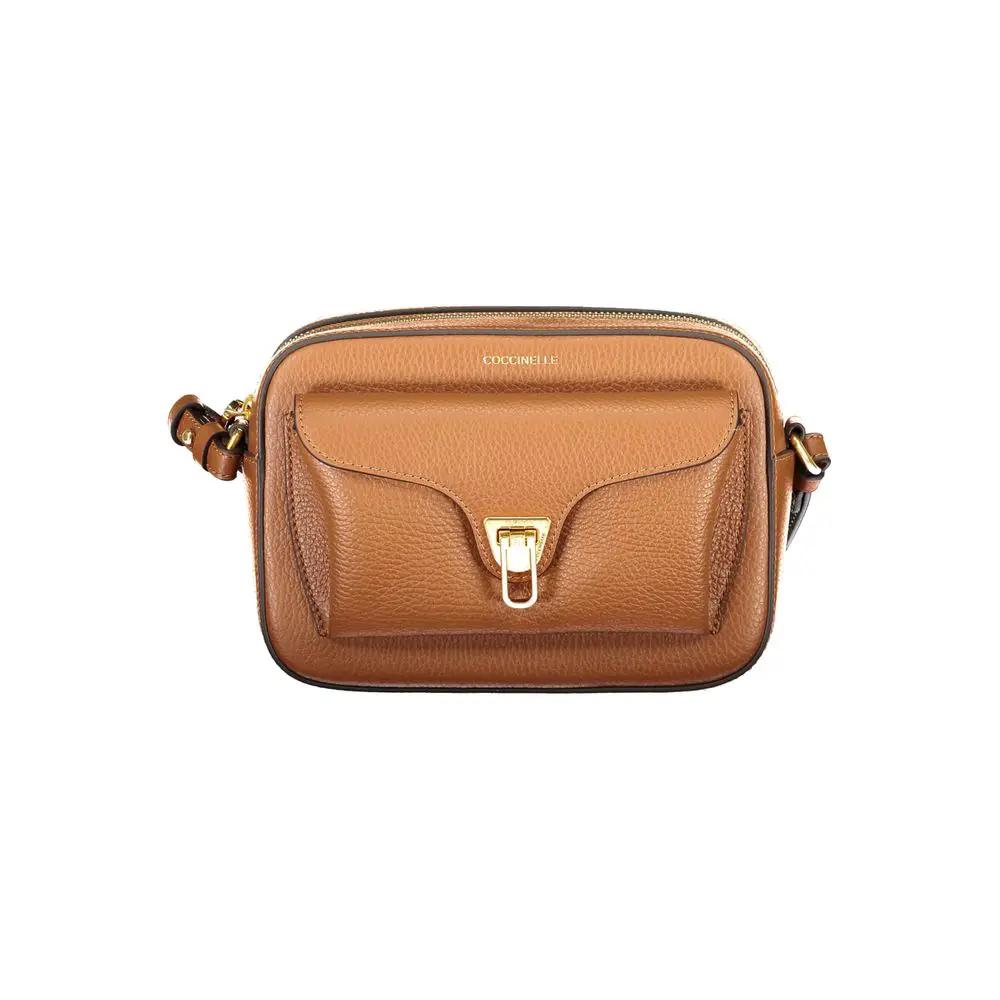 Coccinelle Coccinelle Marrone Leather Women Handbag