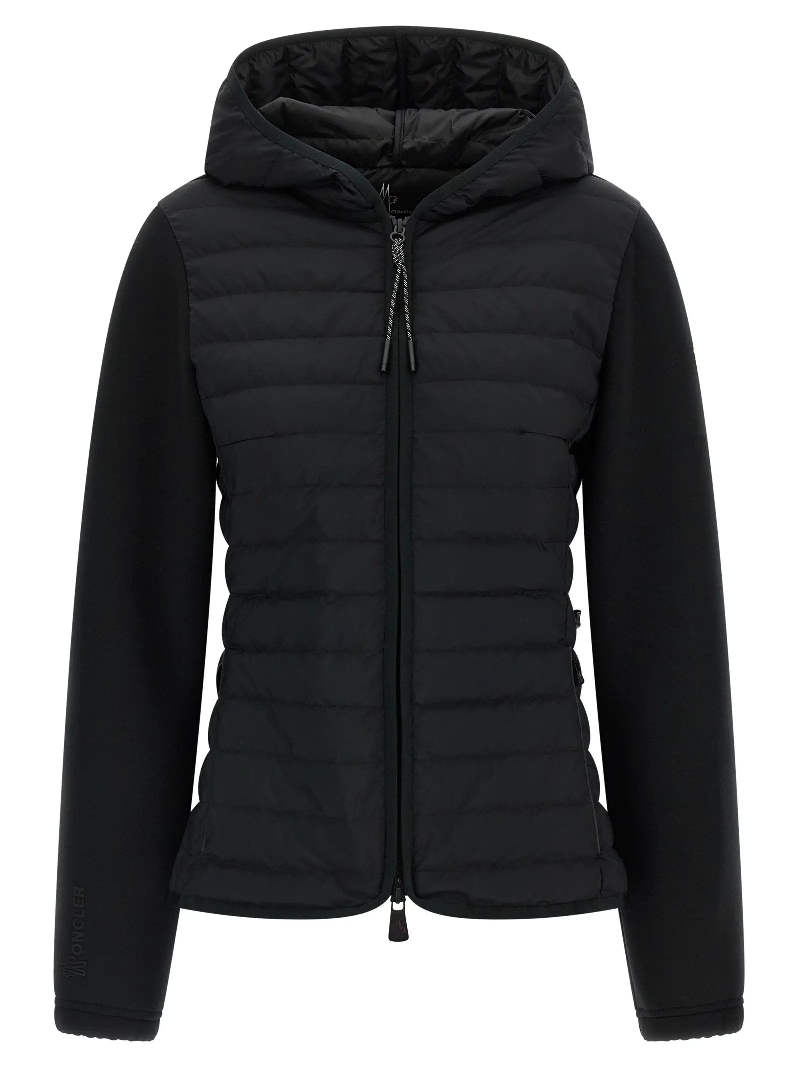 Moncler Grenoble Moncler Grenoble Black Polyamide Full-Length Jacket