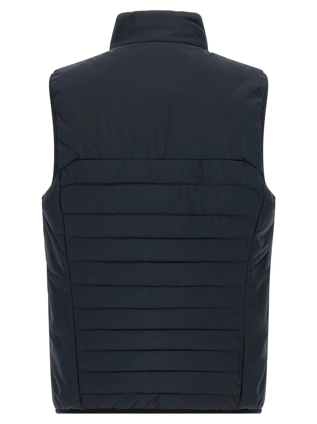 Hugo Boss Blue Polyester Sleeveless Jacket
