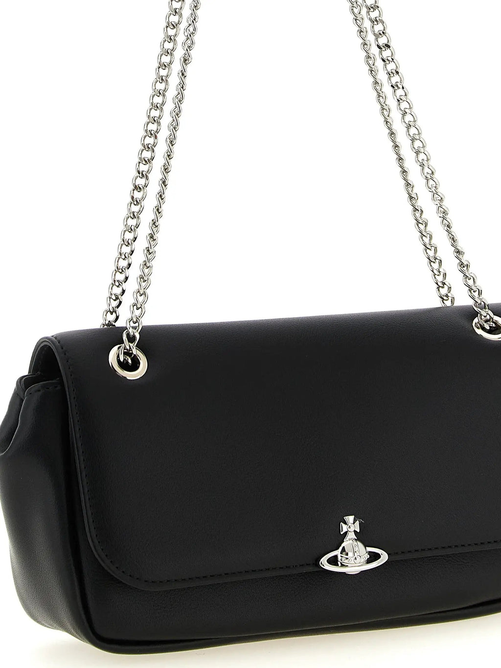 Vivienne Westwood Black Polyester Crossbody Bag