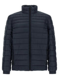Hugo Boss Blue Polyamide Full-Length Jacket