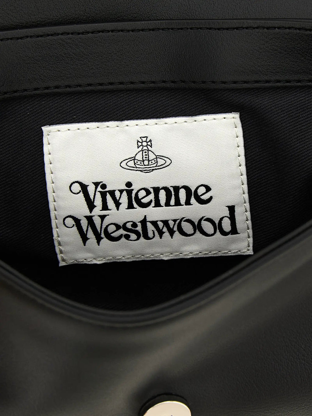 Vivienne Westwood Black Polyester Crossbody Bag
