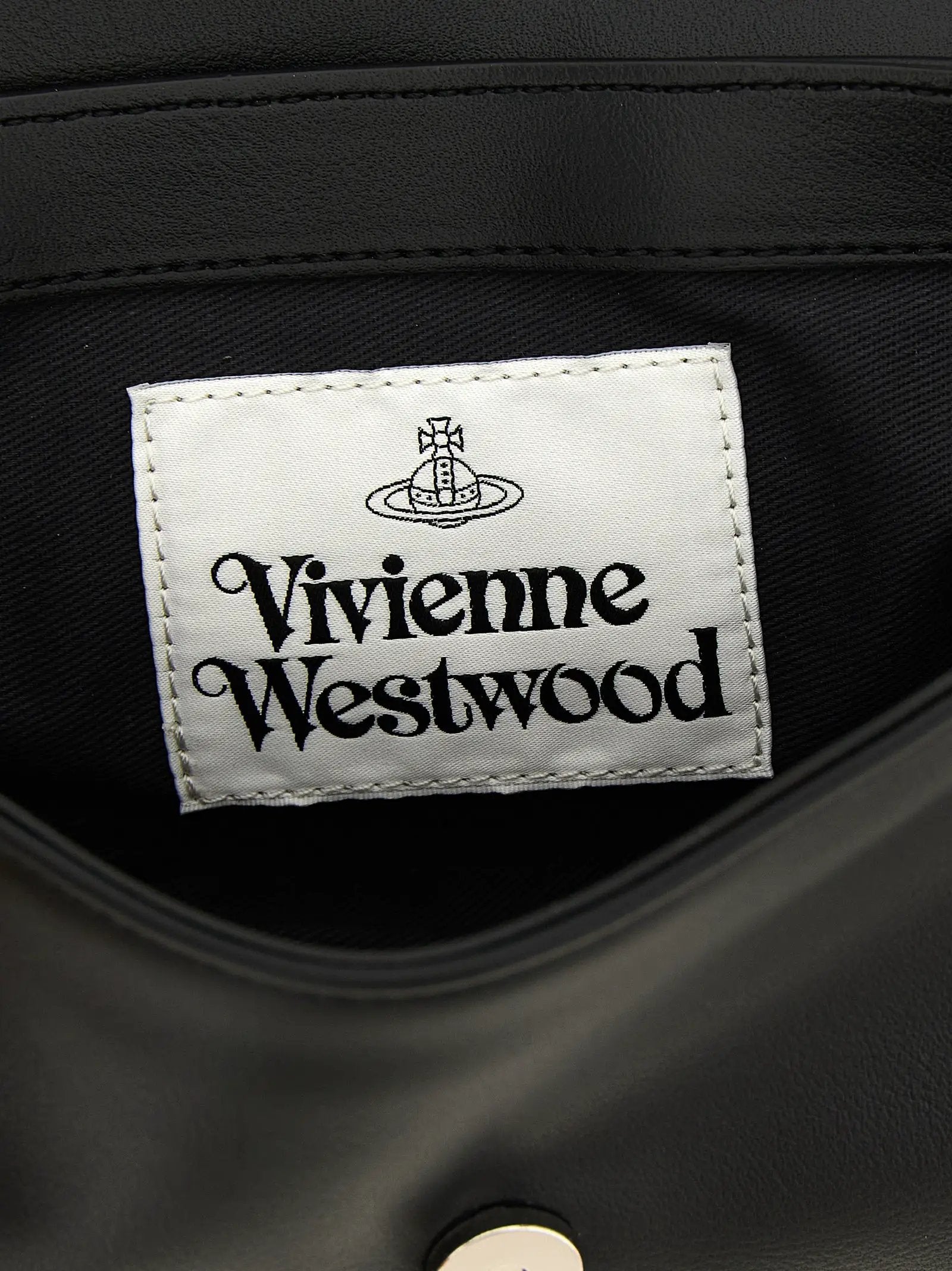 Vivienne Westwood Black Polyester Crossbody Bag