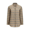 Burberry Burberry Beige Cotton Pattern Shirt