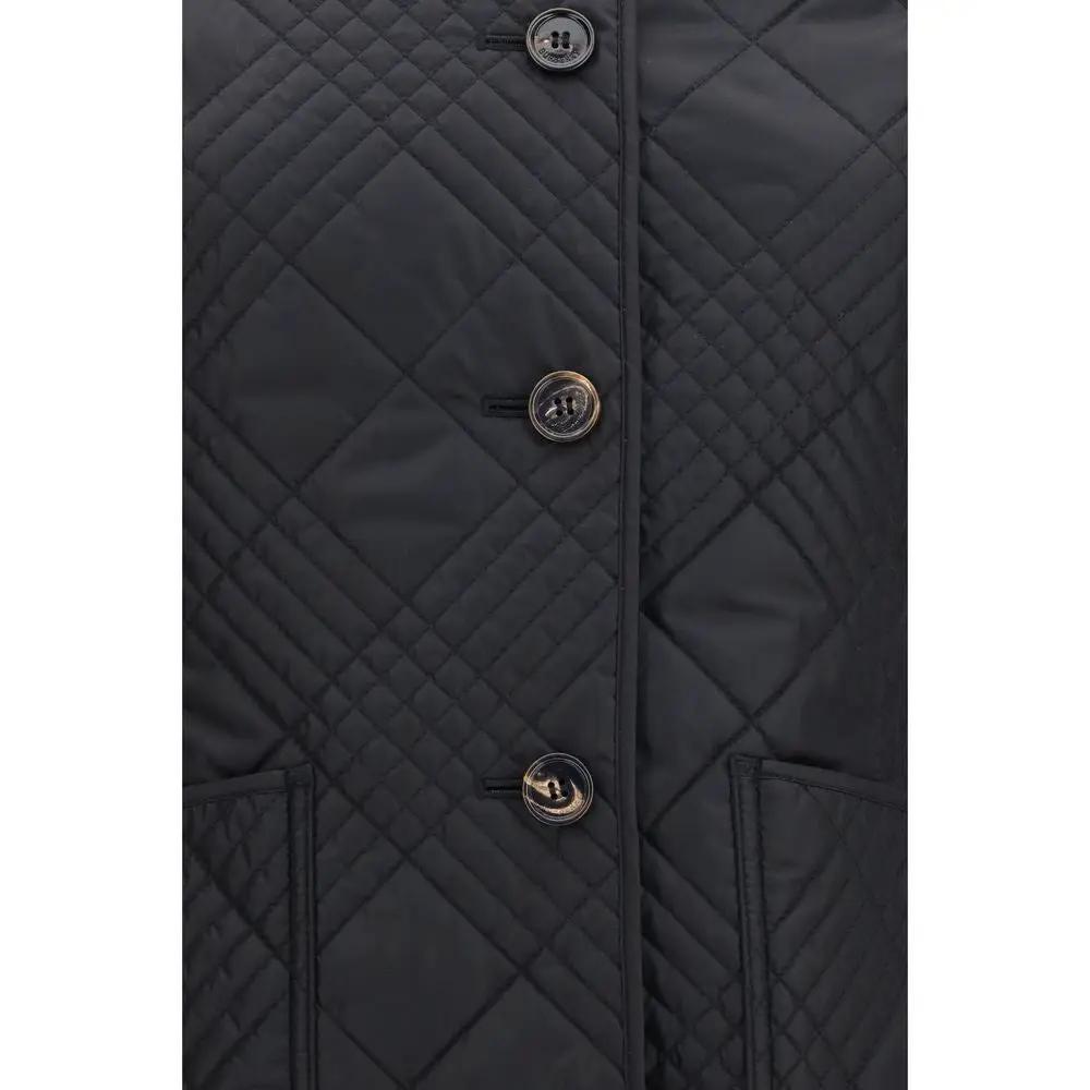 Burberry Black Polyamide Full-Length Jacket