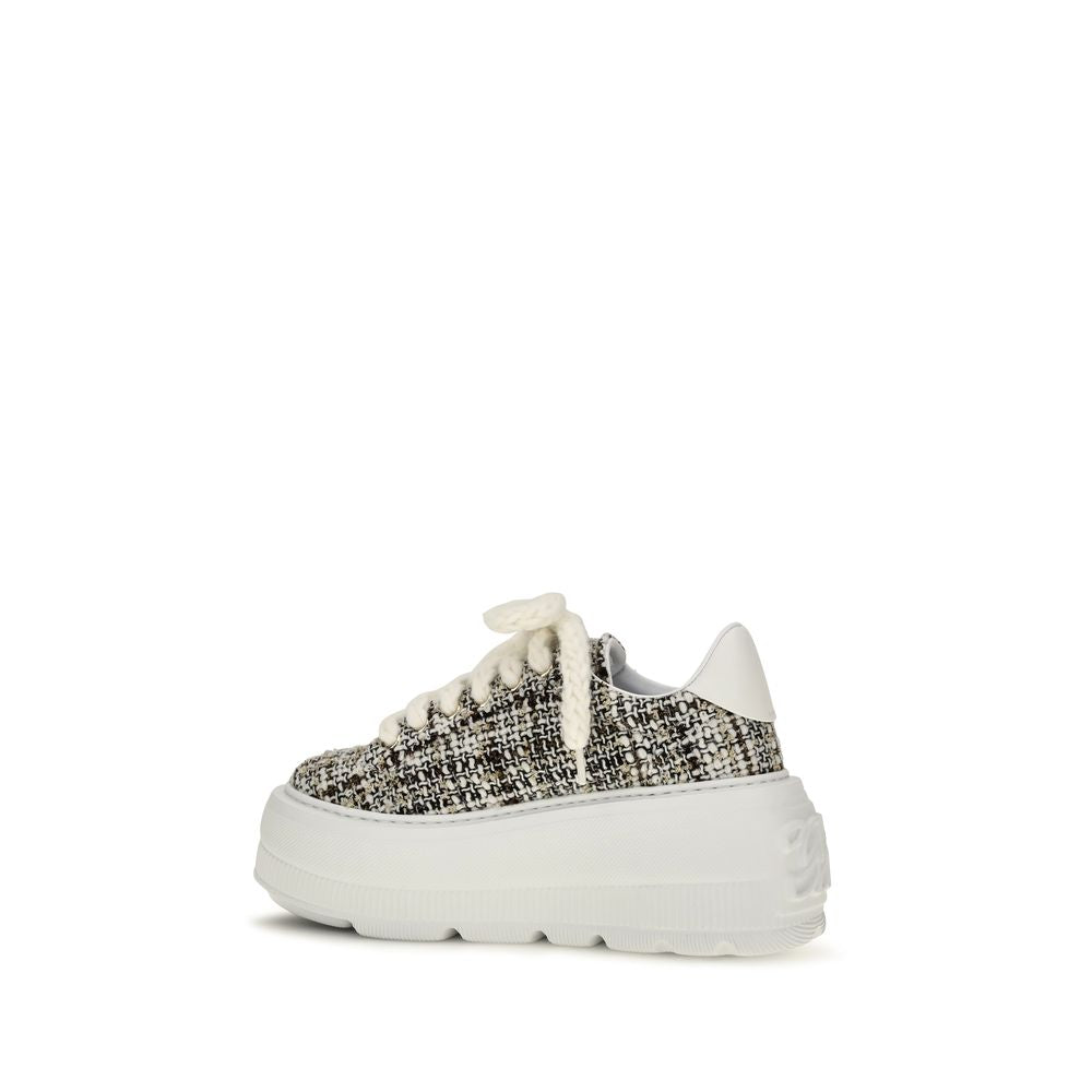 Casadei Casadei Multicolor Fabric Platform Sneakers