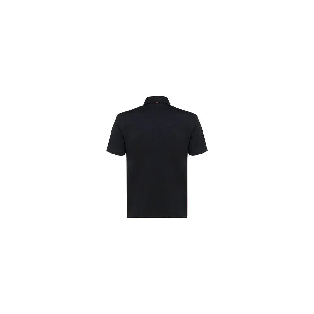 Thom Browne Gray Cotton Polo Shirt
