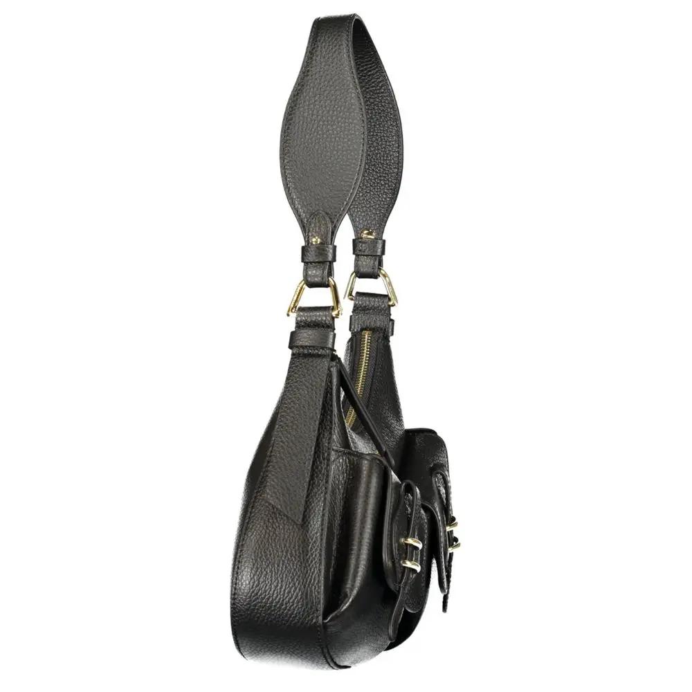 Coccinelle Black Leather Handbag