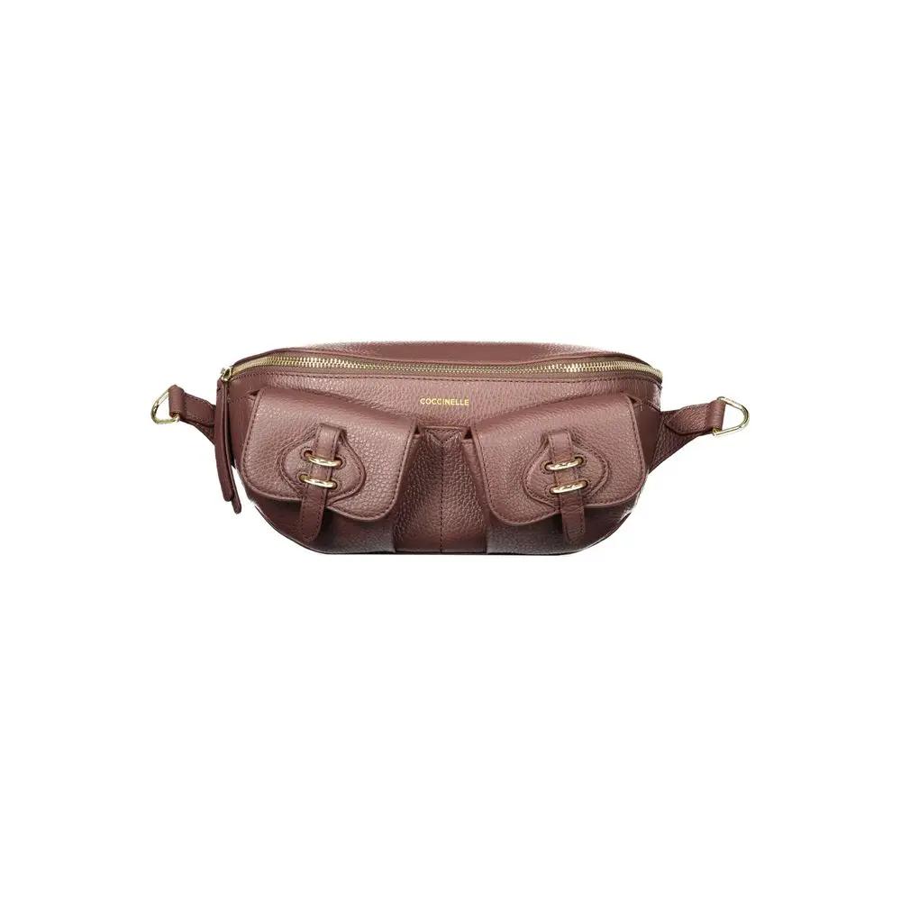 Coccinelle Brown Leather Handbag