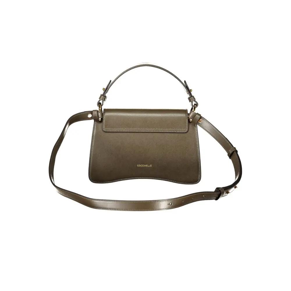 Coccinelle Brown Leather Handbag