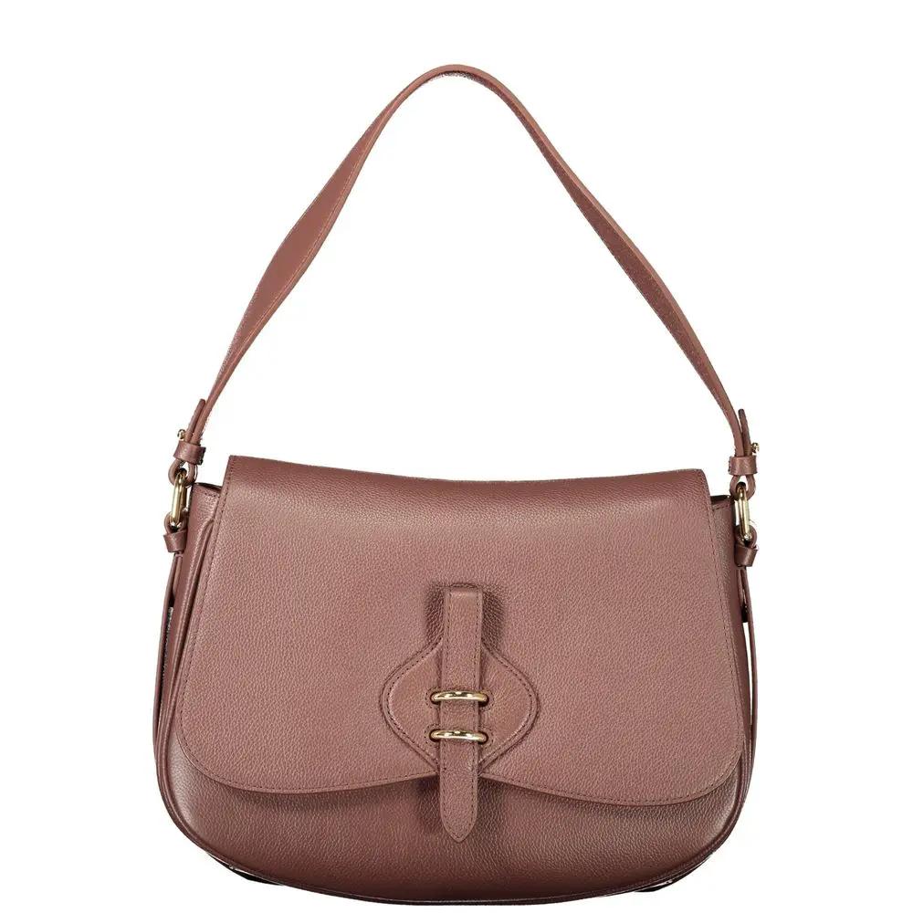 Coccinelle Brown Leather Handbag