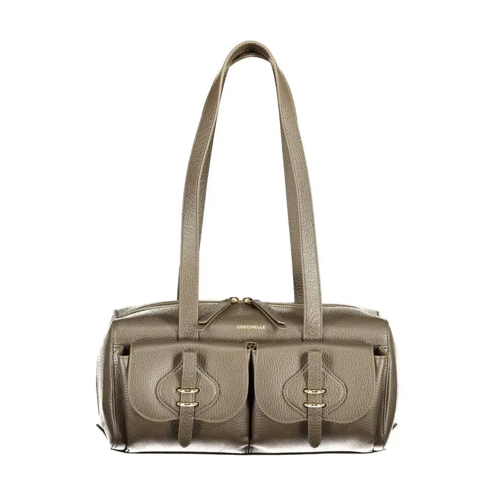 Coccinelle Brown Leather Handbag