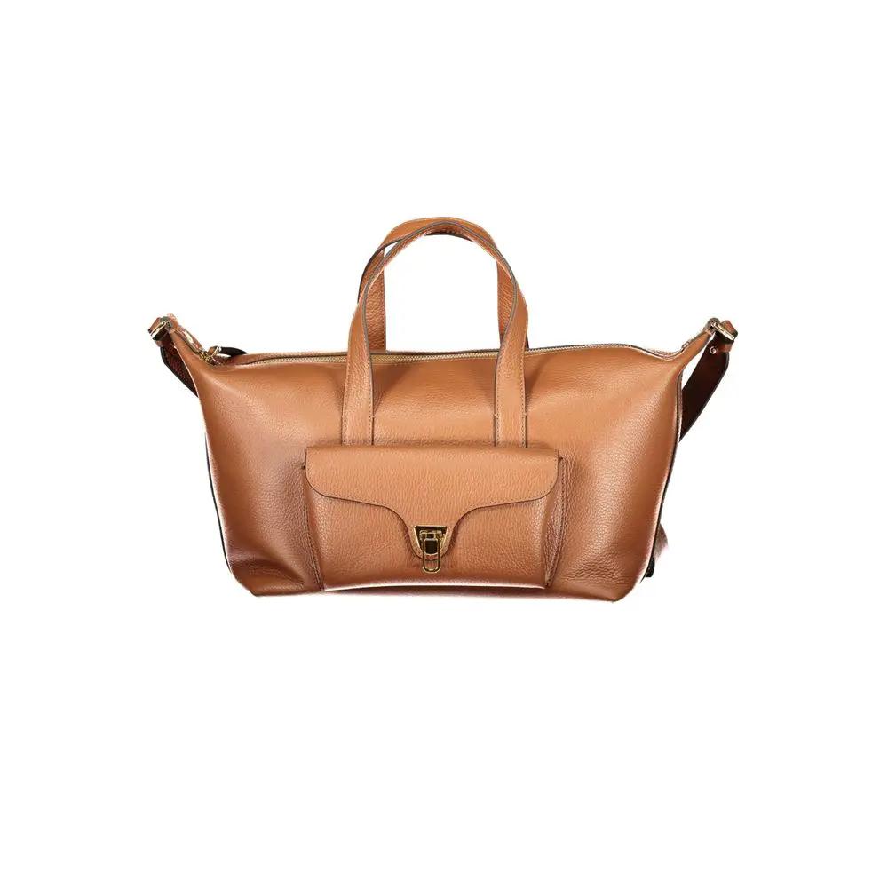 Coccinelle Brown Leather Handbag