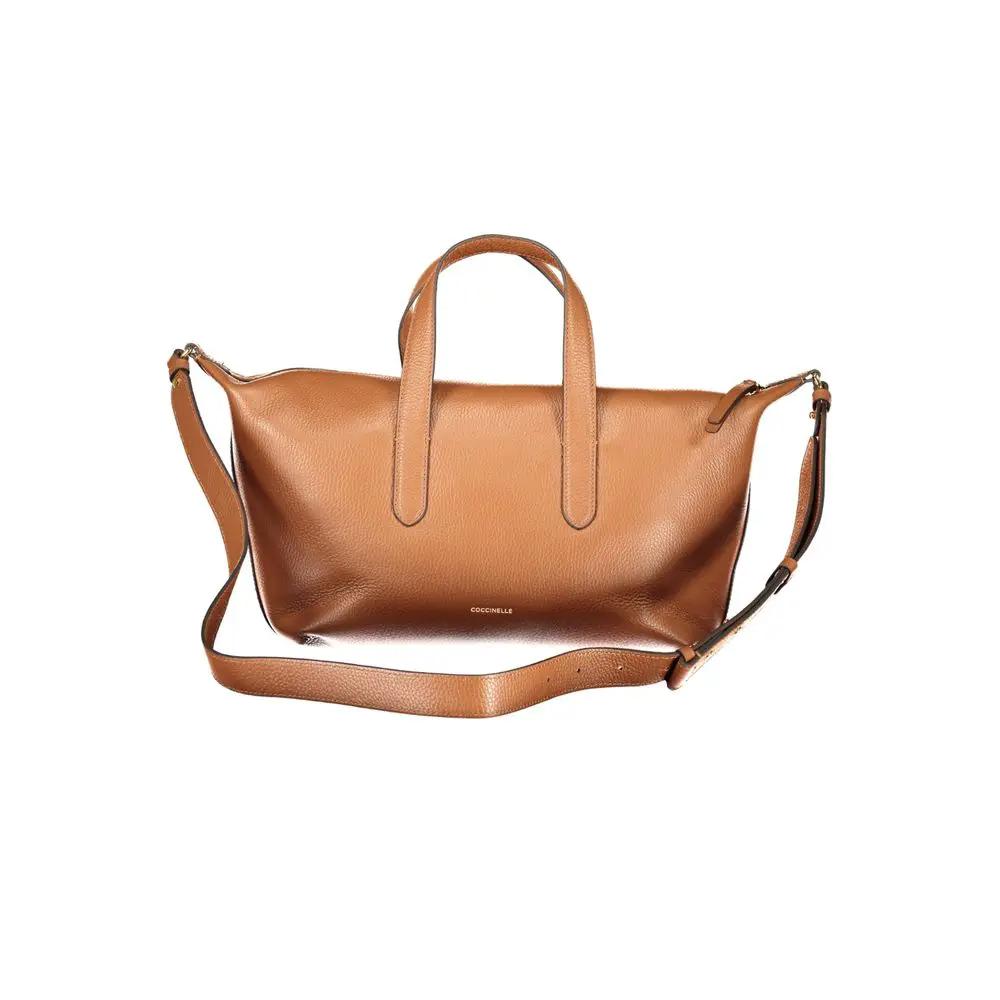 Coccinelle Brown Leather Handbag