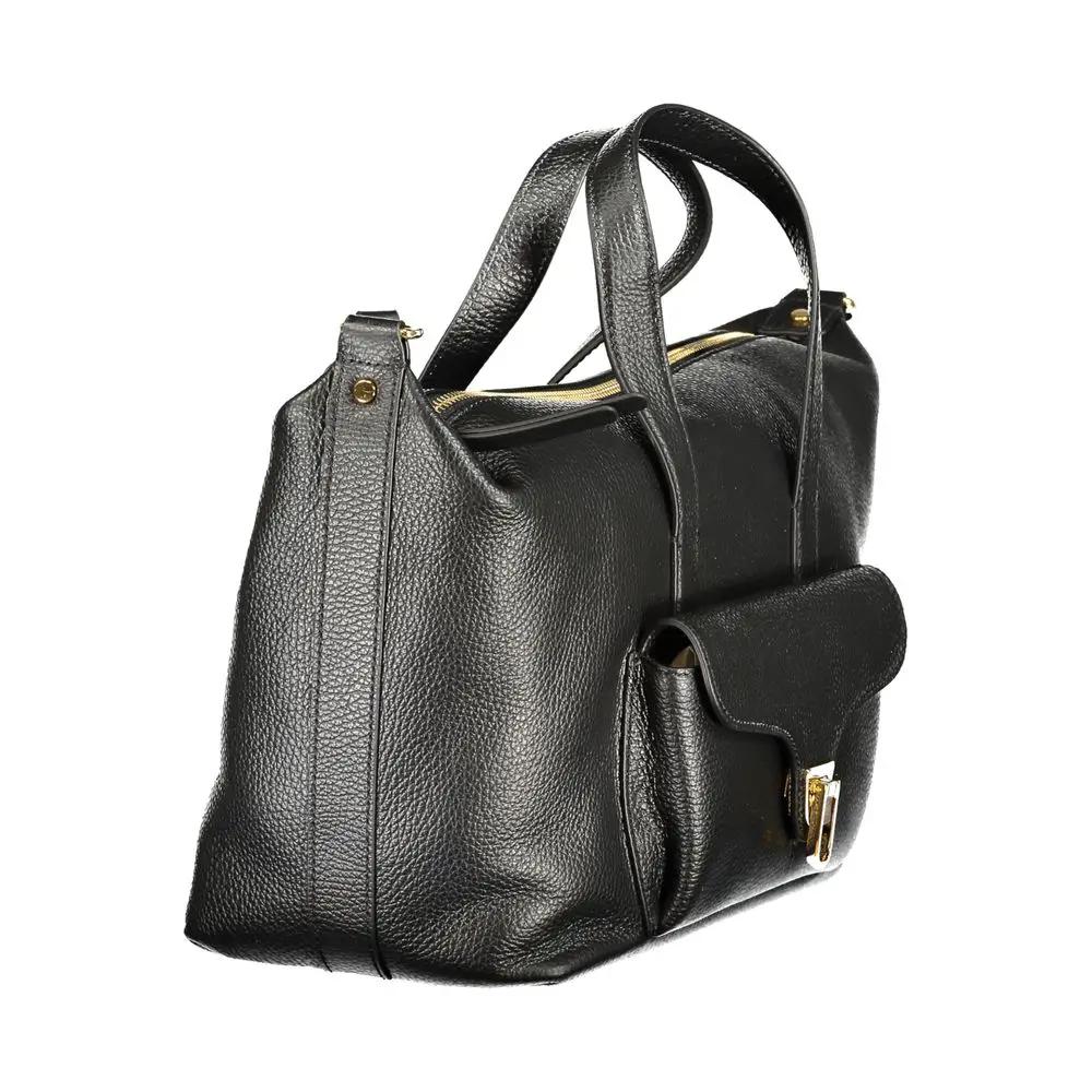 Coccinelle Black Leather Handbag