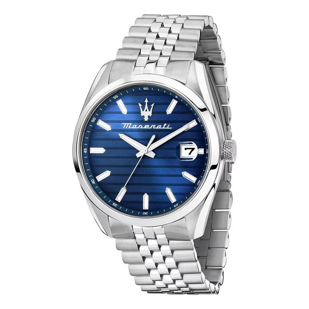 Maserati Gray Stainless Steel Dress Watch