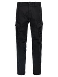 C.P. Company Black Cotton Cargo Pants