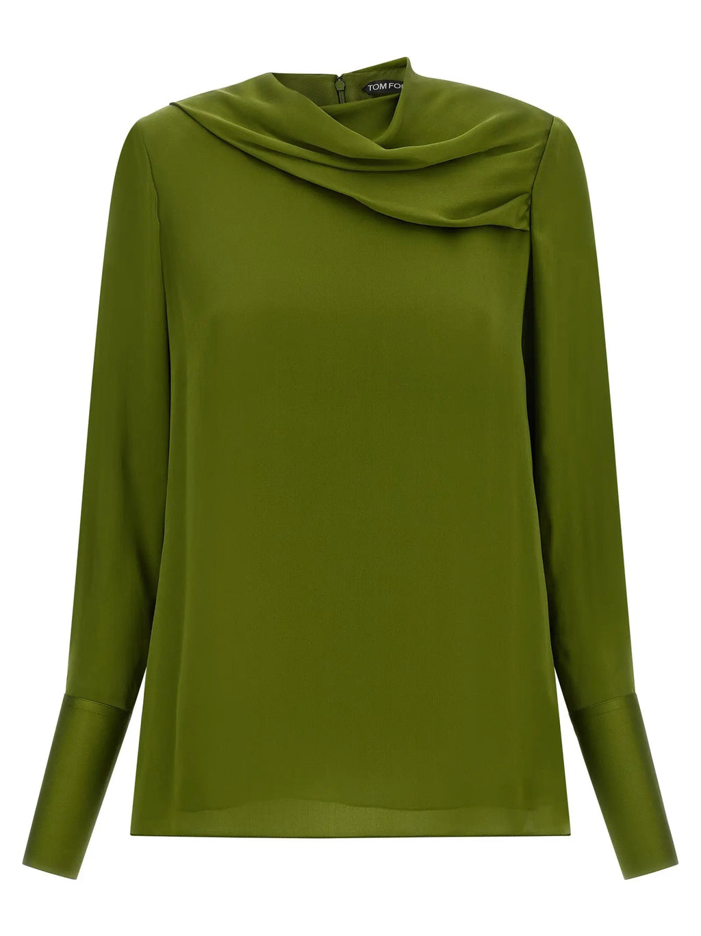 Tom Ford Bicolor Silk Blouse