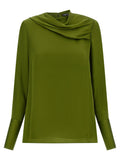Tom Ford Bicolor Silk Blouse