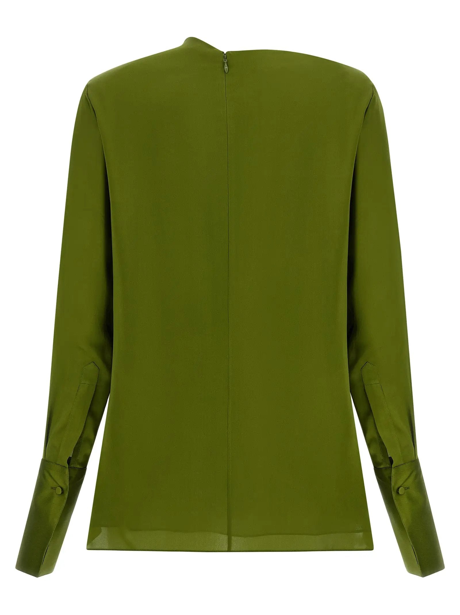 Tom Ford Bicolor Silk Blouse