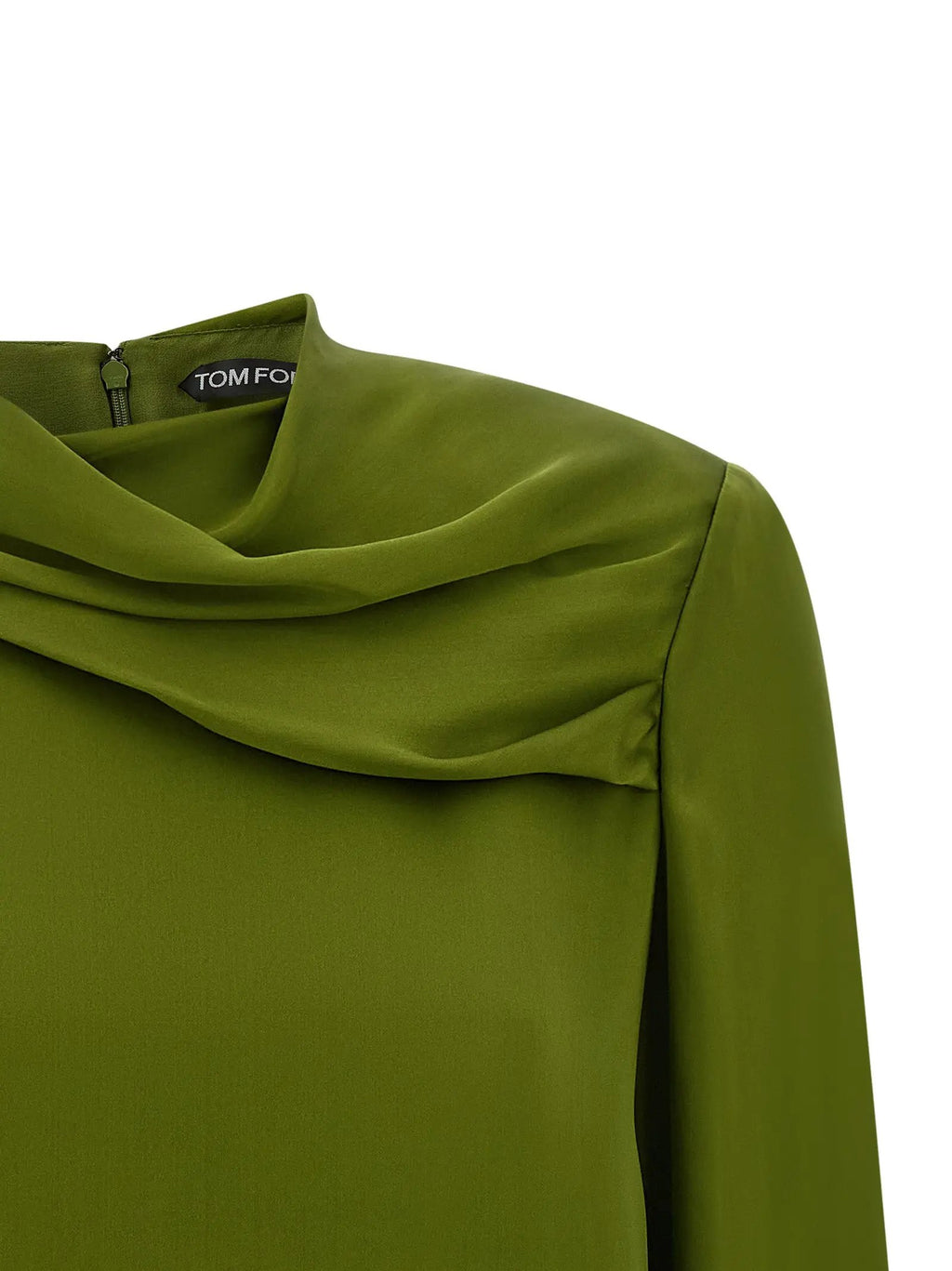 Tom Ford Bicolor Silk Blouse