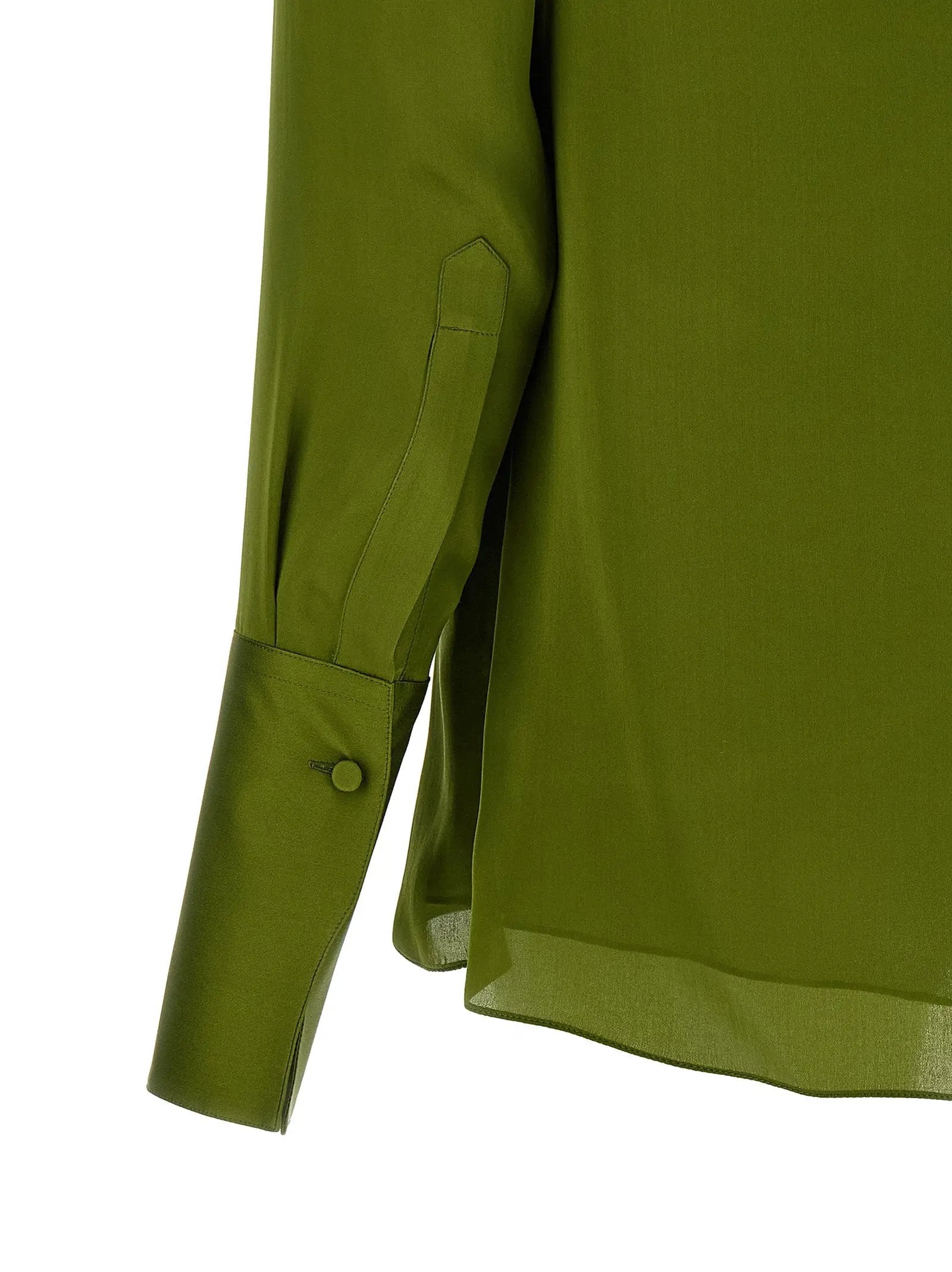 Tom Ford Bicolor Silk Blouse