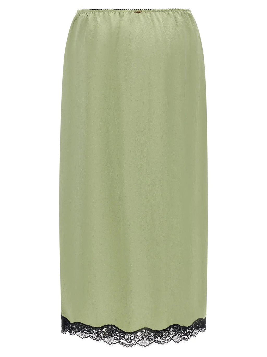 Twinset Bicolor Marabou Midi Skirt