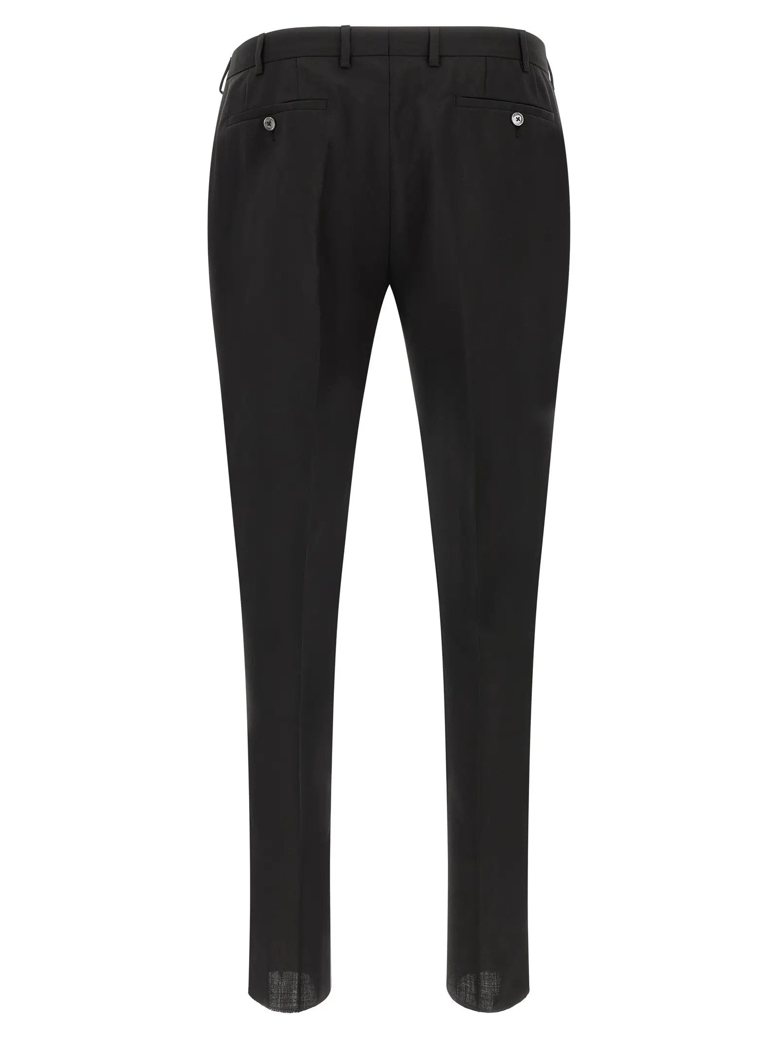Pal Zileri Black Wool Two-Piece Suit