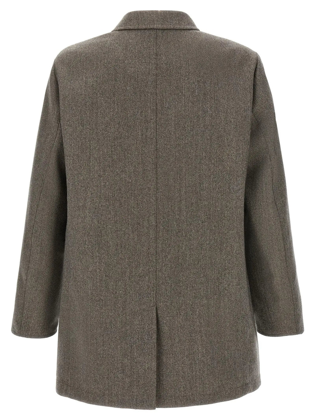 Pal Zileri Brown Wool Coat