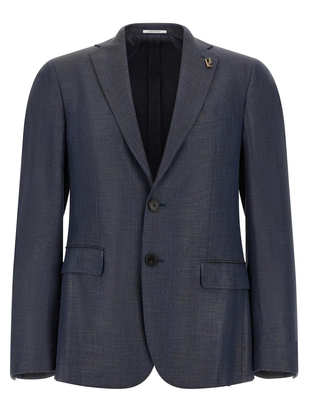 Pal Zileri Blue Viscose Blazer