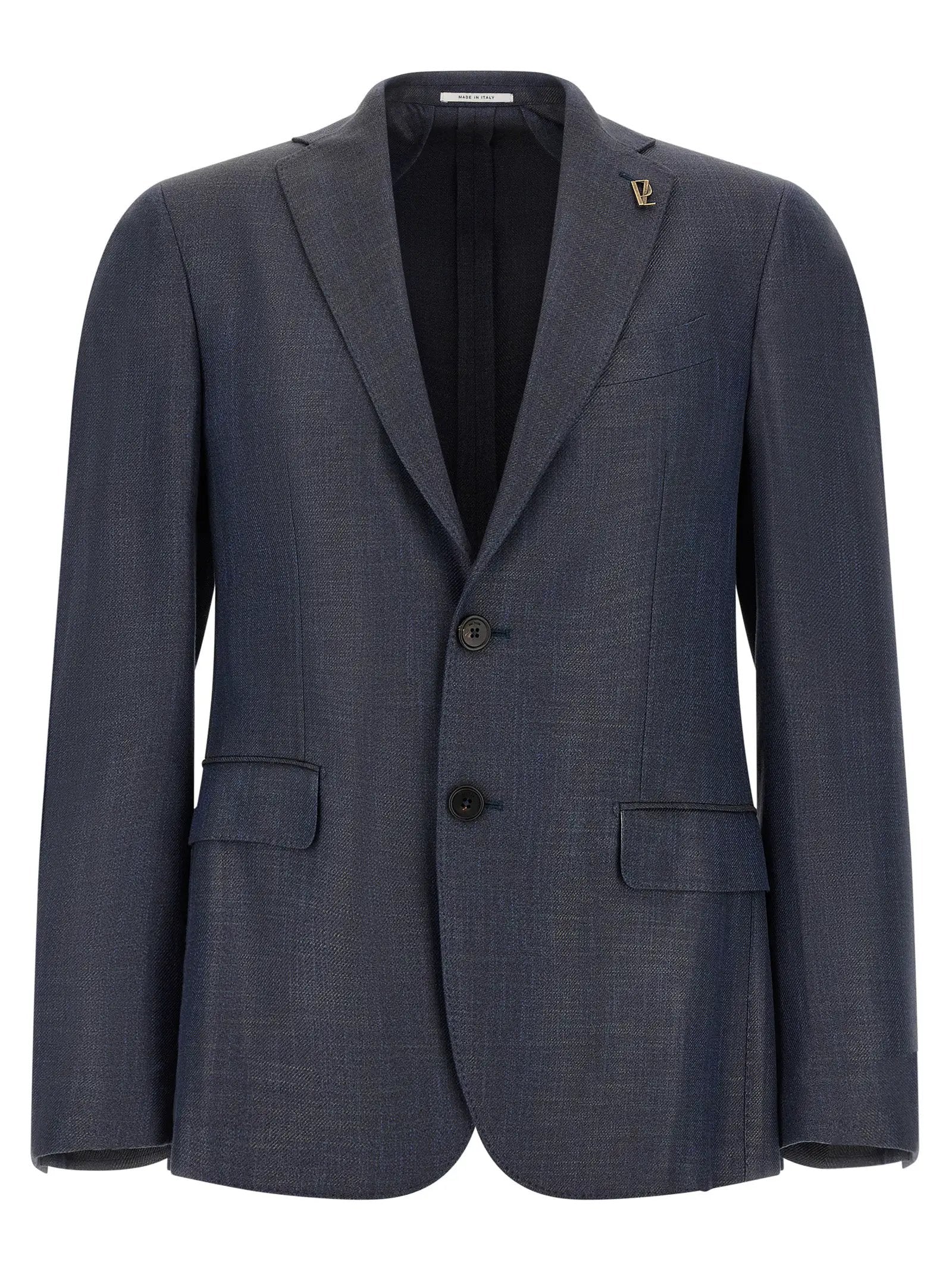 Pal Zileri Blue Viscose Blazer